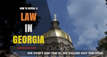 Steps to Repeal a Law in Georgia: A Comprehensive Guide