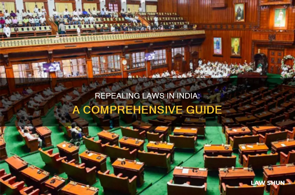 Repealing Laws In India: A Comprehensive Guide | LawShun