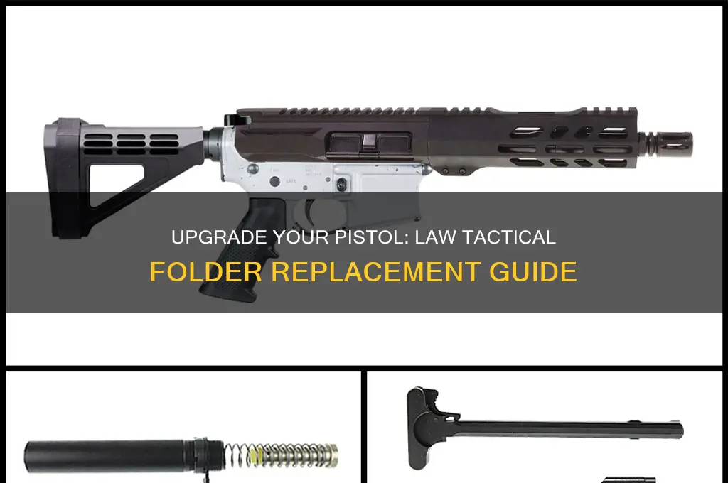how to replace a pistol brace with law tactical folder