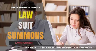 Responding to a Divorce Summons: Essential Steps and Legal Guidance