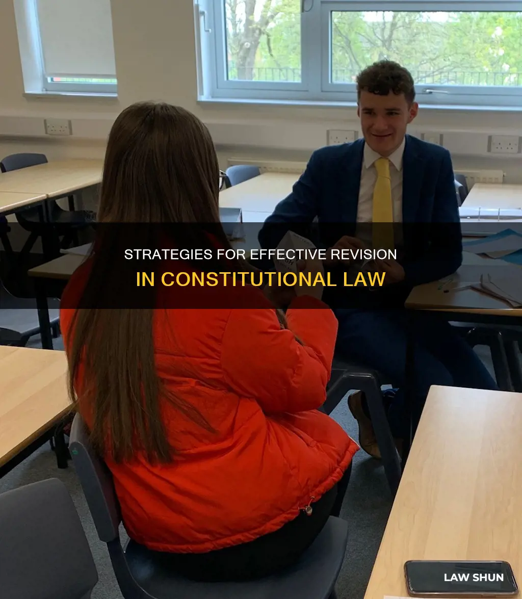 how to revise for constitutional and administrative law