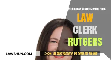 Effective Strategies for Advertising a Law Clerk Position at Rutgers