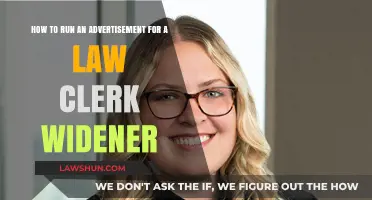 Effective Strategies for Advertising a Law Clerk Position at Widener