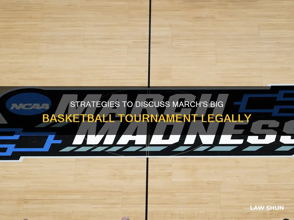 how to say march madness without breaking copyright laws