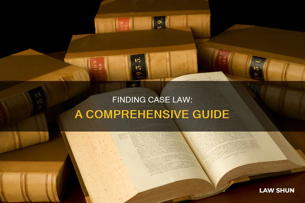 how to search case law