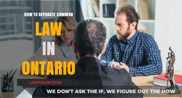 Separating Common-Law in Ontario: What You Need to Know