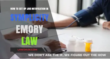 Mastering Symplicity: Setting Up Job Alerts at Emory Law School