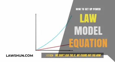 Mastering Power Law Models: A Step-by-Step Equation Setup Guide