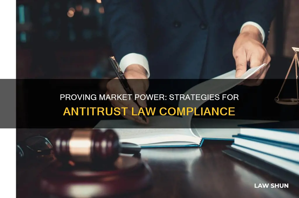 how to show market power antitrust law