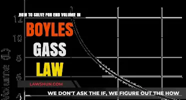 Mastering Boyle's Law: Calculating End Volume in Gas Equations