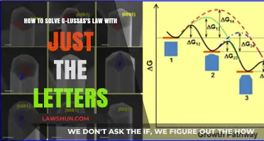 Mastering G-Lussac's Law: A Letter-Based Solution Strategy Revealed