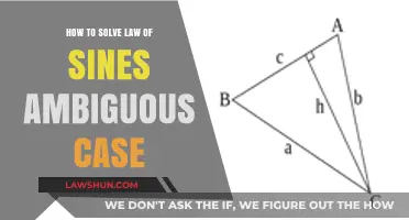 Solving the Law of Sines: Unlocking Ambiguity