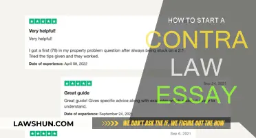 Contract Law Essays: A Step-by-Step Guide to Success