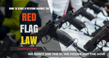 How to Start a Petition Against the Red Flag Law