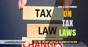 Staying Current: Tax Laws and You