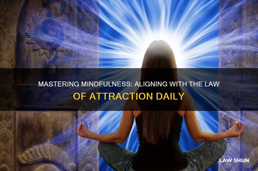 how to stay present regarding law of attraction
