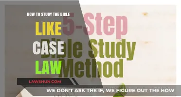 Study the Bible: A Lawyer's Perspective
