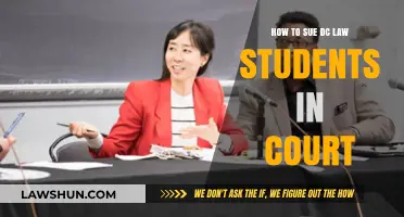 Suing DC Law Students: Legal Steps and Court Procedures Explained