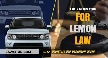 Suing Land Rover Under Lemon Law: A Step-by-Step Guide