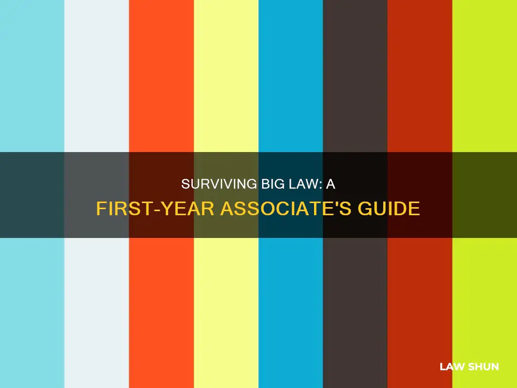 how to survive first year of big law