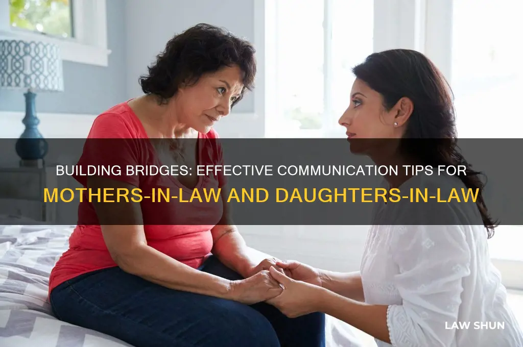 how to talk to your daughter in law