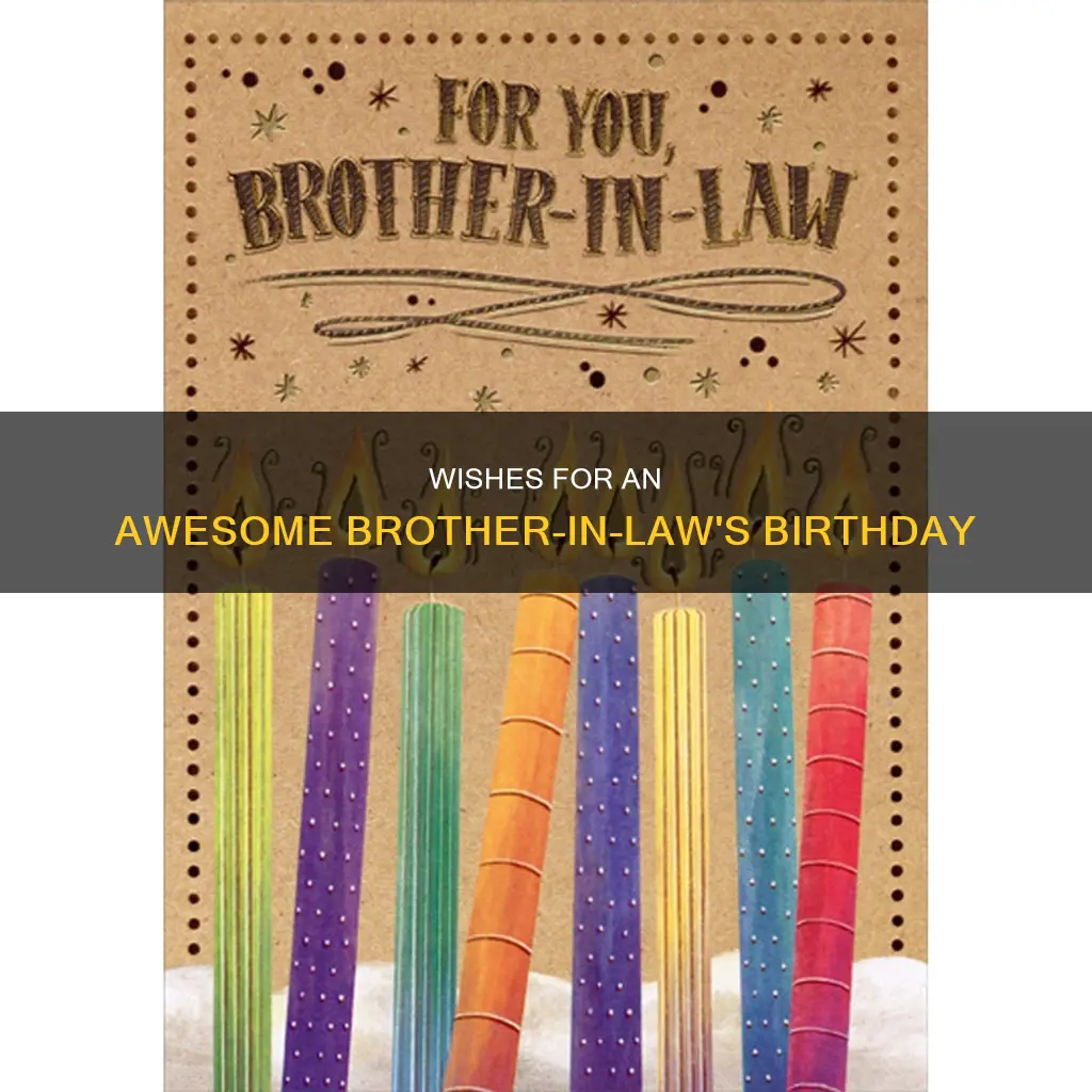 how to tell a favorite brother in law happy birthday