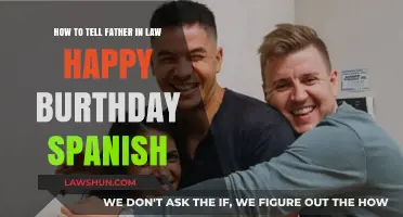 Celebrating Your Father-in-Law's Birthday: Spanish Wishes and Greetings