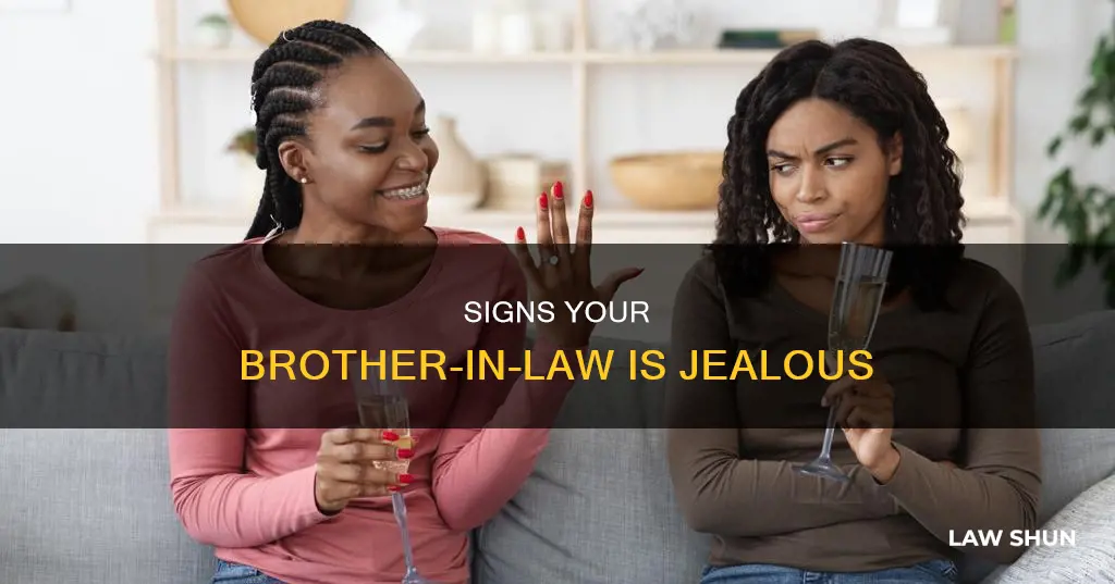 how to tell if brother in law is jealous