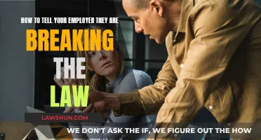 Addressing Illegal Activity: A Guide to Confronting Your Employer