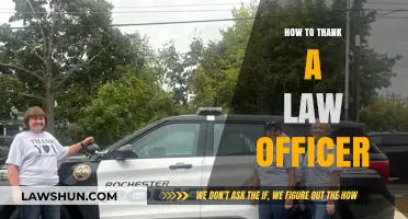 Expressing Gratitude: How to Thank a Law Enforcement Officer