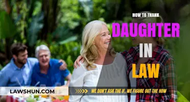 Expressing Gratitude: Heartfelt Ways to Thank Your Daughter-in-Law