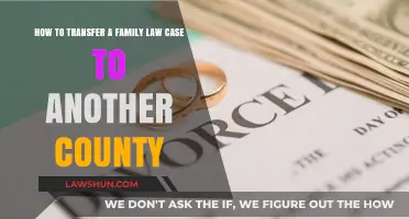 Transferring Family Law Cases: Moving to Another County