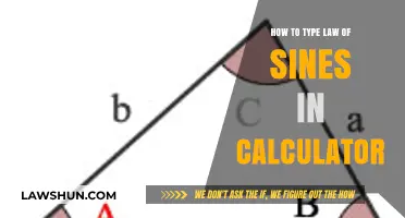 Mastering Law of Sines: Calculator Input Guide for Easy Calculations