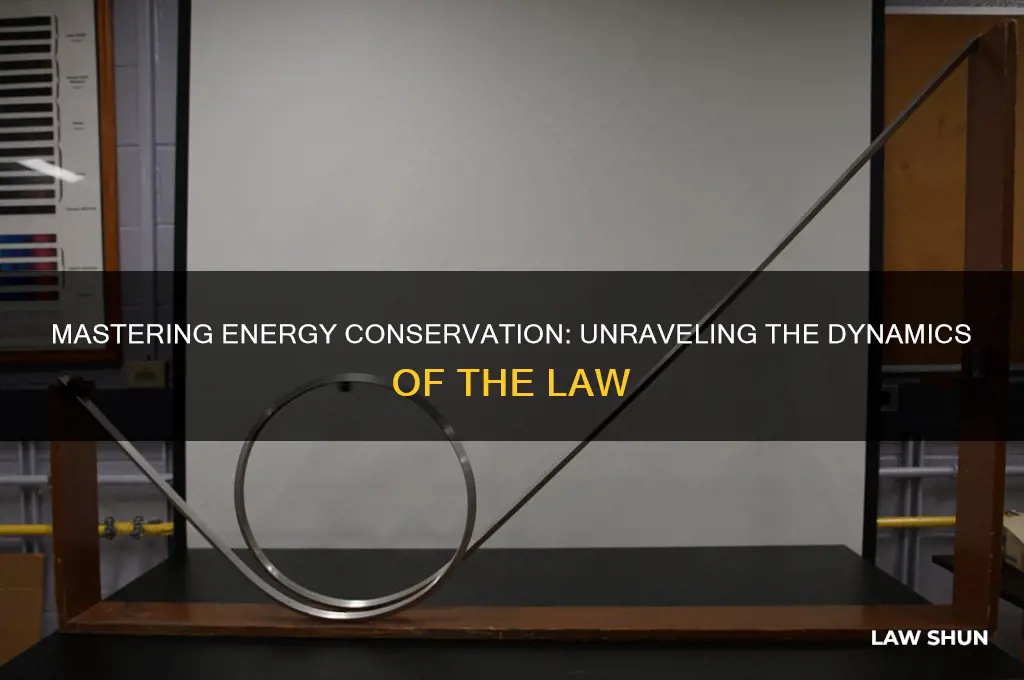 how to understand conservation of energy law dynamics