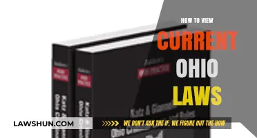 Navigating Ohio's Legal Landscape: A Guide to Accessing Current Laws