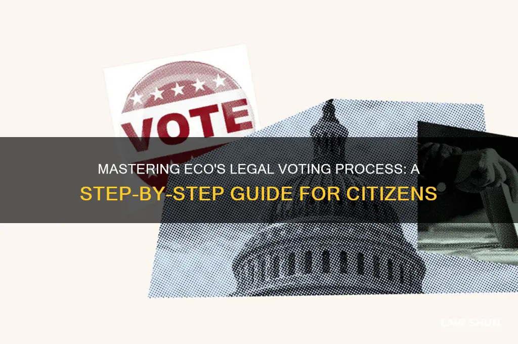 how to vote for laws in eco