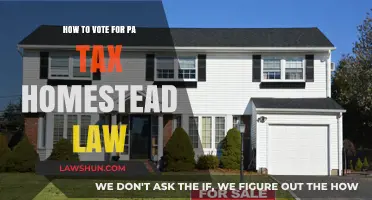 Vote for PA Tax Homestead Exemption: What You Need to Know