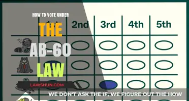 Voting Made Easy: AB-60 Law Guide for California Residents
