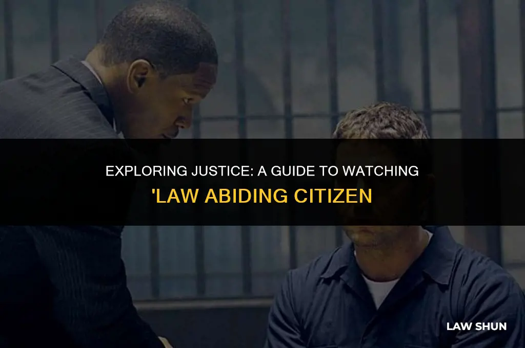 how to watch law abiding citizen