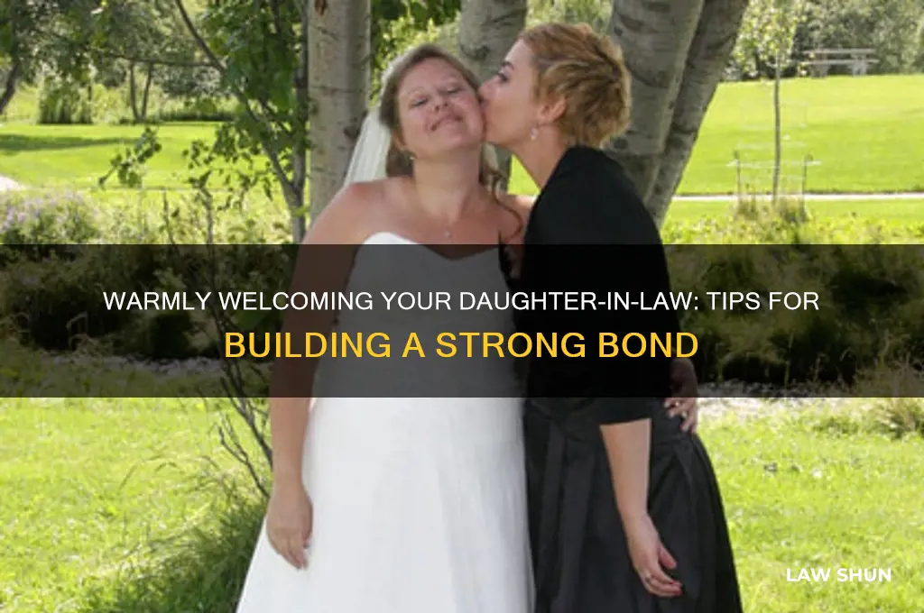 how to welcome daughter in law