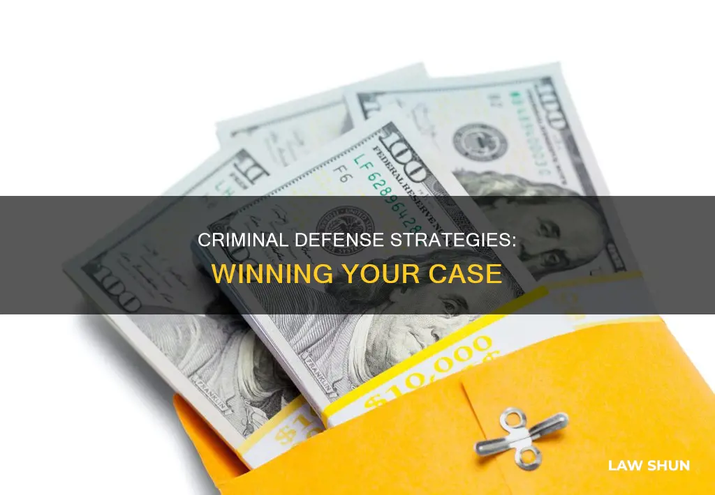 how to win a criminal law case