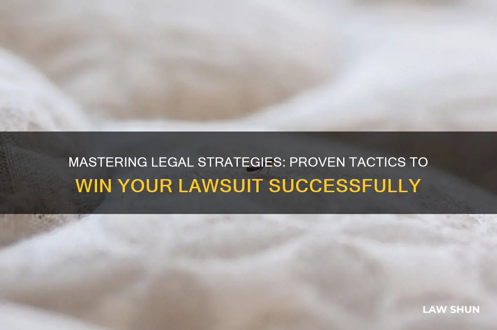 how to win law suite