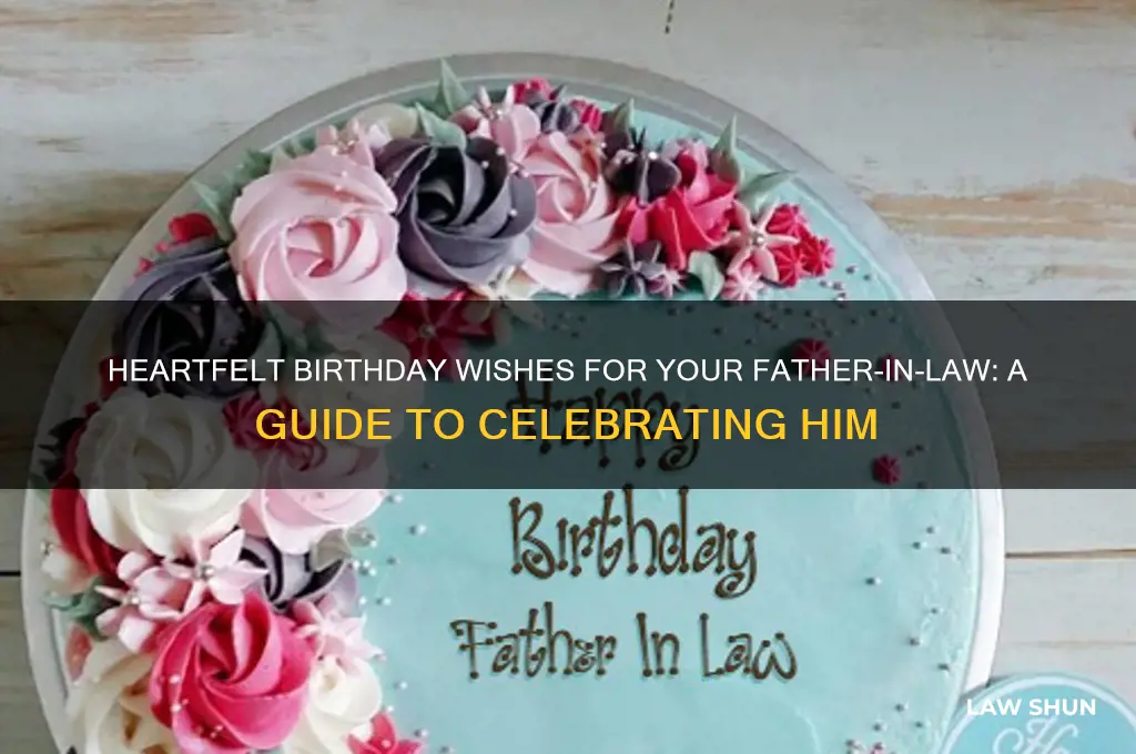 how to wish birthday to father in law