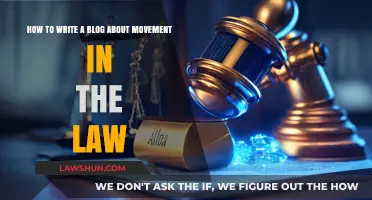 Mastering Legal Blogging: Crafting Compelling Posts on Law's Dynamic Movement
