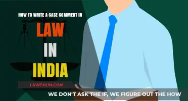 Writing Case Comments: A Guide for Indian Law Students