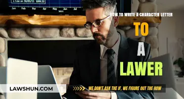 Crafting a Compelling Character Letter for Legal Representation