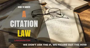 Mastering Legal Citations: A Comprehensive Guide to Writing Citation Law
