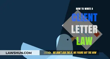Mastering Client Communication: Crafting Effective Legal Letters in Law Practice