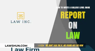 Mastering College-Level Law Book Reports: Essential Tips and Strategies