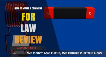 Mastering Law Review Comments: Essential Tips for Effective Legal Writing